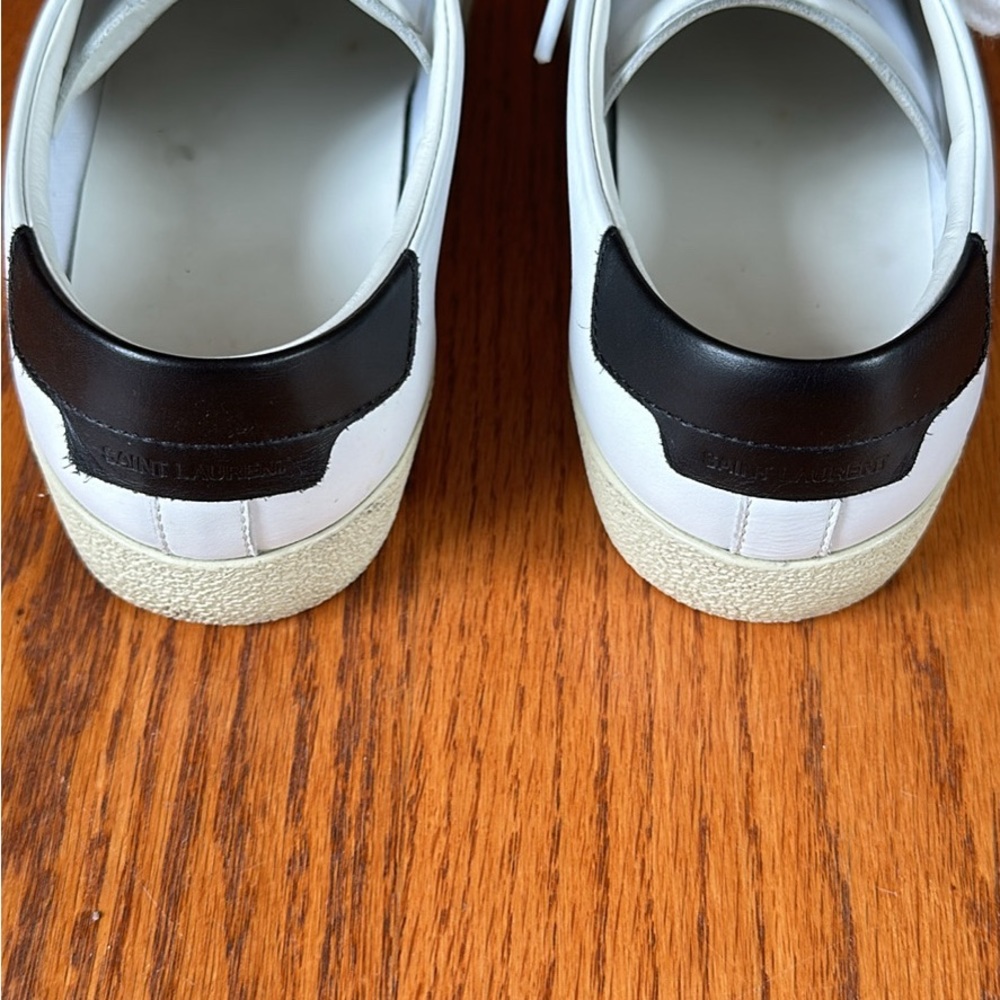 Saint Laurent White Sneakers, Women’s, 7.5 - Picture 3 of 6